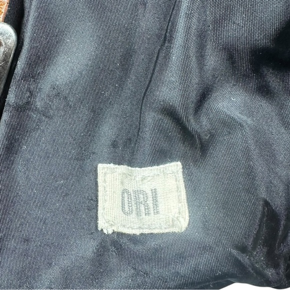 London Bag Company Black Backpack Nylon Front Pocket Buckle Zipper Close - Picture 9 of 15